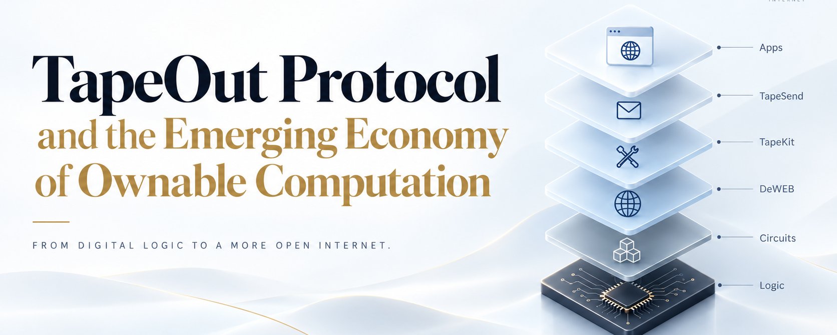 TapeOut Protocol and the Emerging Economy of Ownable Computation